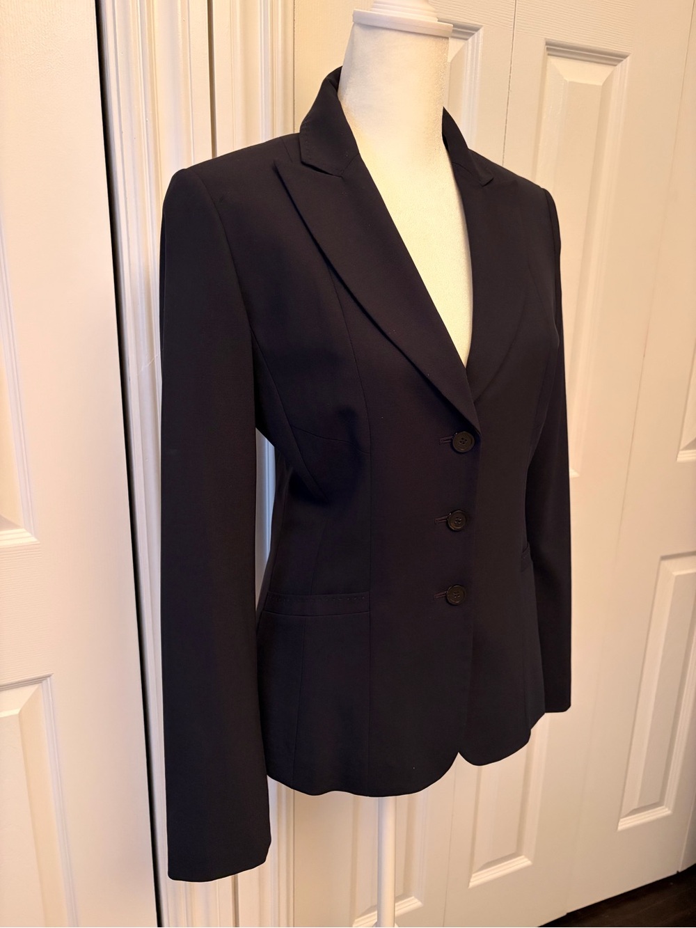 Elie Tahari Black Tailored Women's Blazer Sz 4